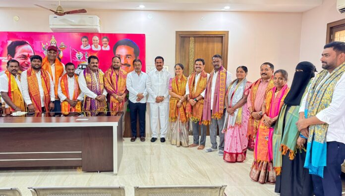 BRS winning councilors honored