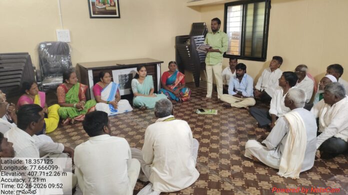 గ్రామాభివృద్ధిలో గ్రామస్తుల సహకారం ఎంతో అవసరం