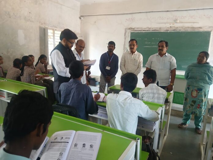 పీఎంశ్రీ రాయపోల్ పాఠశాలను సందర్శించిన కేంద్ర బృందం