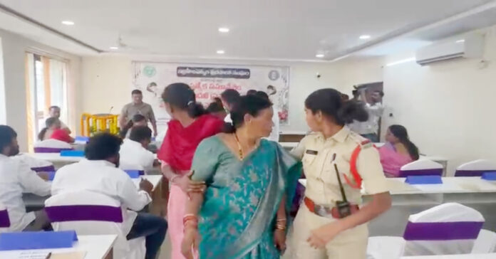 Riot in Ibrahimpatnam Municipality