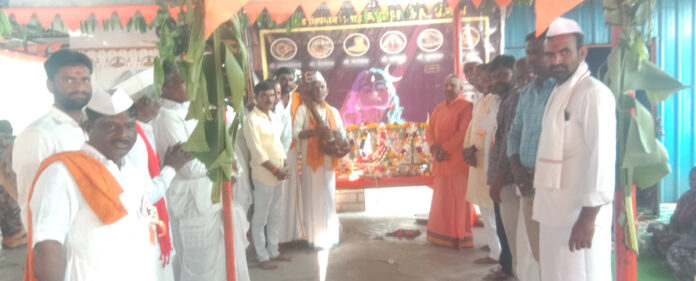 Akhanda Shivanama Sapta begins in Dongli