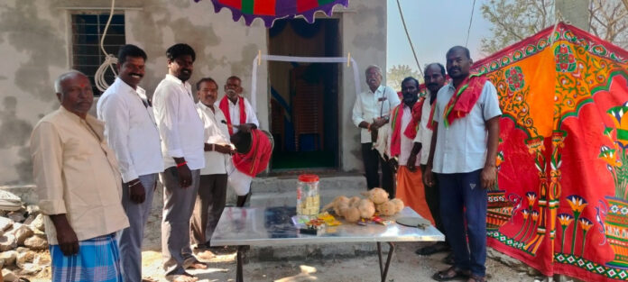 Inauguration of the Bindla Sangha building
