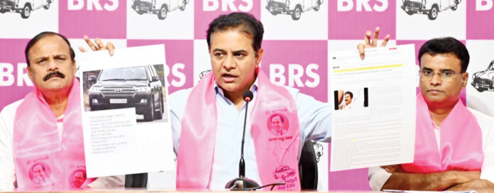 CM Revanth Reddy is looting the state for the benefit of a benami company.