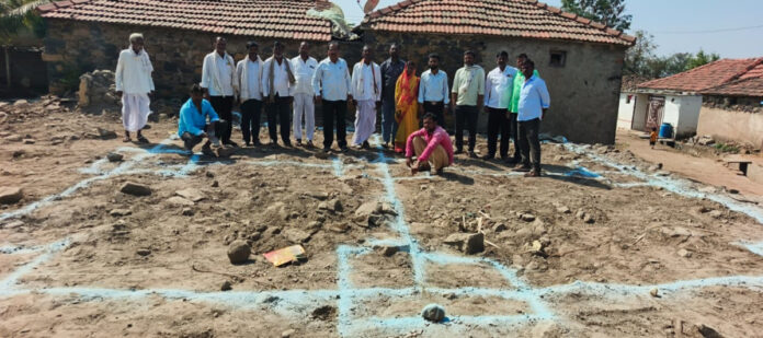 MPDO marks out Indirammas housing construction