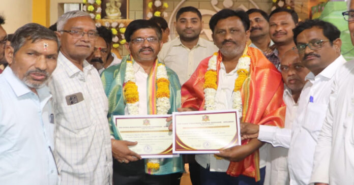 నకాష్ సంఘం ఆదిలాబాద్ అధ్యక్ష, కార్యదర్శి ఎన్నిక