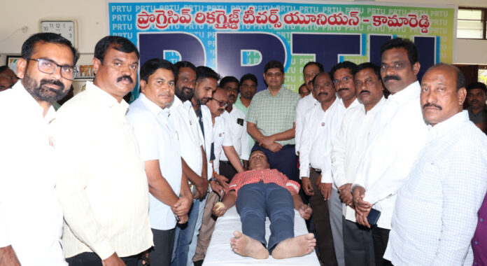 PRTU TS Foundation Day celebrated with service programs