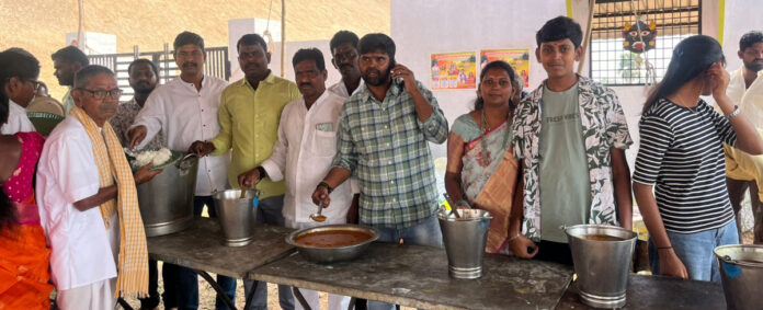 మర్రిగూడలో శాశ్వత అన్నదానం కార్యక్రమం