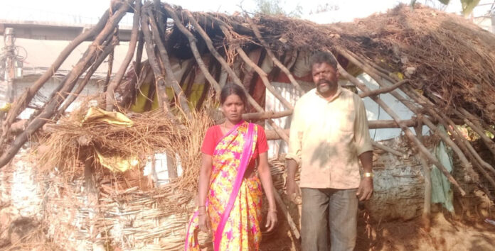 Puri hut burnt down due to electric shock