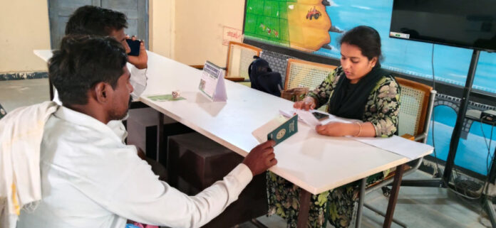 Registration of Yasangi crop cultivation details on Rythuvedika