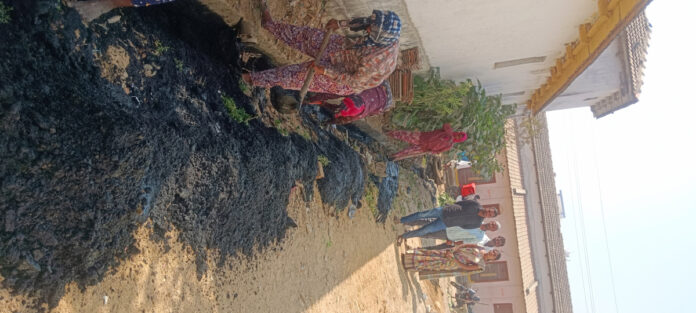 Restoration of sewers..