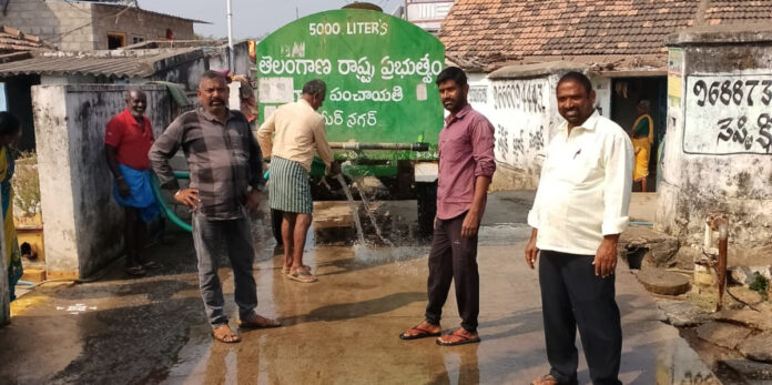 Road cleaning program in Ameer Nagar