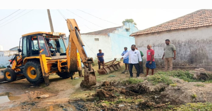 తాగునీటి సమస్య పరిస్కారం చేసిన సర్పంచ్
