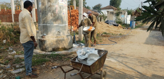 గ్రామాన్ని ఆదర్శ గ్రామంగా తీర్చిదిద్దడమే లక్ష్యం