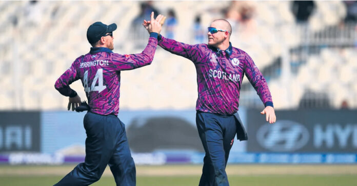 Scotland opens its account