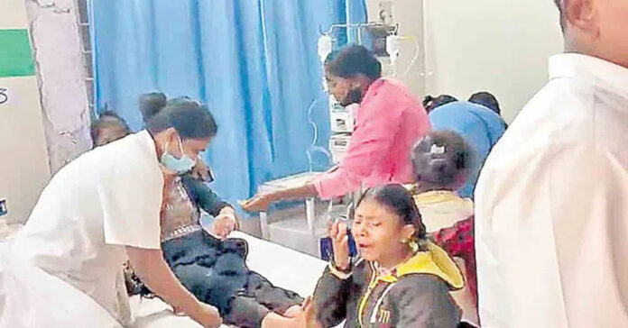 Food poisoning in girls' hostel.. 40 students fall ill