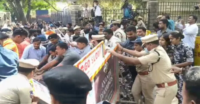 Tension at the DGP's office..