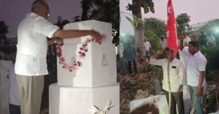 Public movements inspired by the brave Telangana peasant armed struggle martyrs