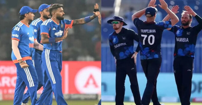 IND vs NAM: Namibia won the toss and elected to bowl