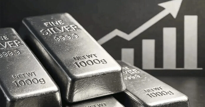 The price of silver increased by Rs. 20,000.