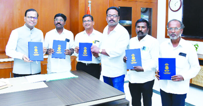 ఈహెచ్ఎస్ వాటా ఒక శాతమే అమలు చేయాలి : బీటీఎఫ్