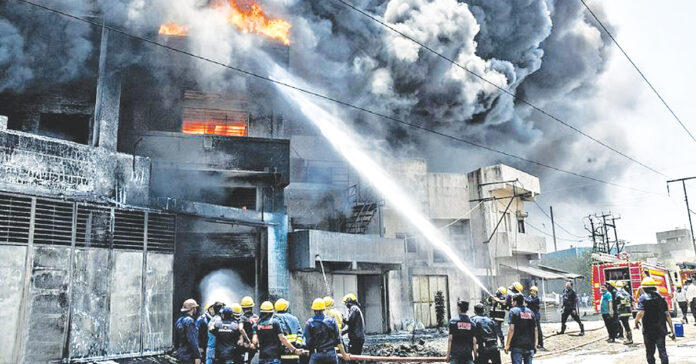 రాజస్తాన్లో అగ్ని ప్రమాదం