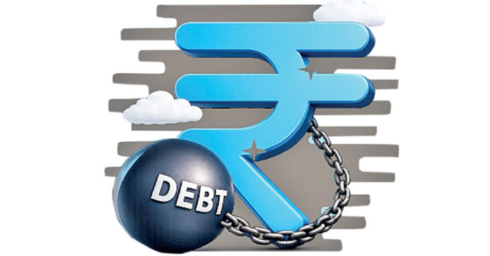 పెరిగిన దేశం అప్పు