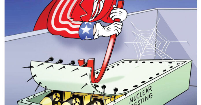 Is America the beginning of another arms race?