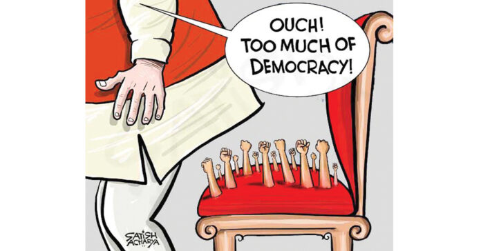 ప్రశ్నే కవాతు తొక్కాలిప్పుడు…