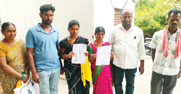 An attempt was made to register the sold land in someone else's name.