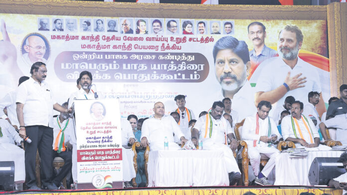 What sin did Gandhi commit?