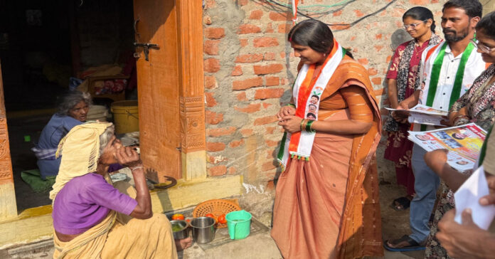 Will solve water problem: Candidate Vanitha