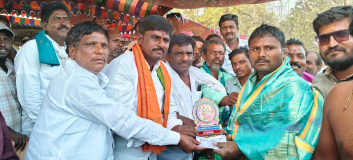 Wrestling competitions in full swing at Jannepalli Shiva Temple..