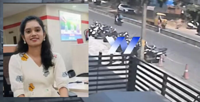 రోడ్డు దాటుతుండగా ఢీకొట్టిన బైక్.. మహిళ మృతి