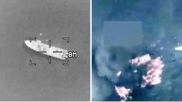 మూడు పడవలపై అమెరికా దాడులు