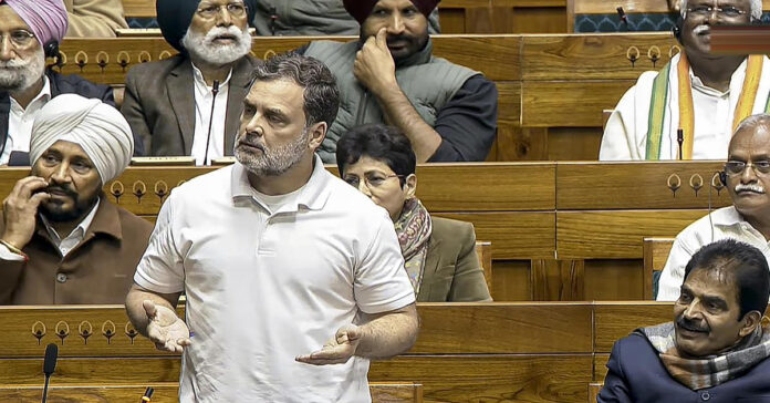 Discussion on Budget in Lok Sabha.. Rahul's key comments
