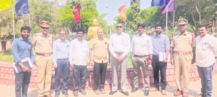 సాగర్ డ్యాం భద్రతపై ఇంటలిజెన్స్ అధికారుల సమీక్ష