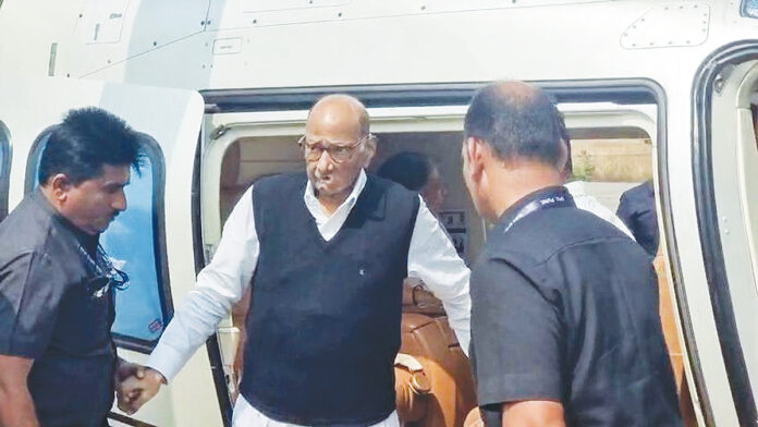 శరద్ పవార్కు అస్వస్థత