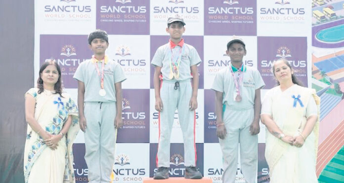 Sanctus Sports Day with great enthusiasm