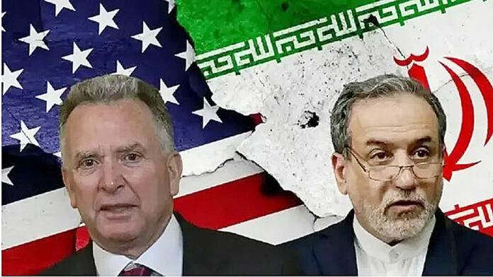 Negotiations on one side, sanctions on the other.