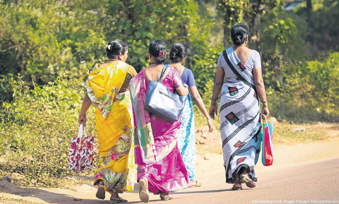 There are few salaried employees in the country.