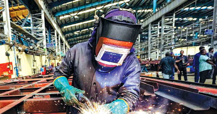 Industrial production slowdown