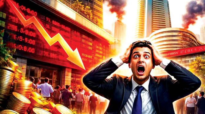 Rs 33 Lakh Crore in Wealth Wiped Out