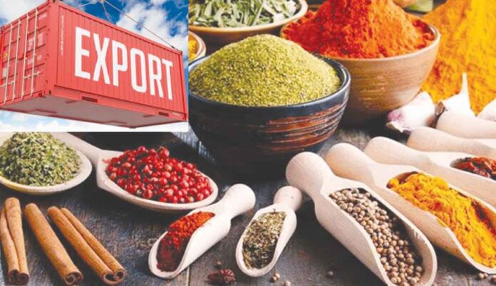 Spice Exports Halted