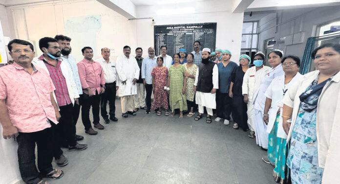 ప్రభుత్వ ఆస్పత్రిలో మోకాళ్ల మార్పిడి శస్త్రచికిత్స