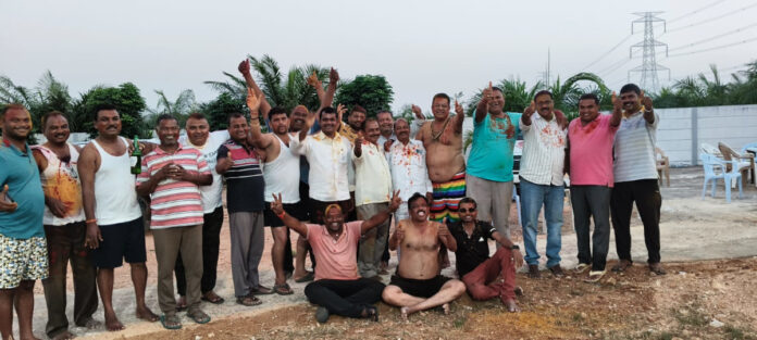 మండలంలో హోలీ వేడుకలు