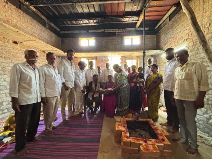 ఇందిరమ్మ ఇంటి గృహ ప్రవేశం