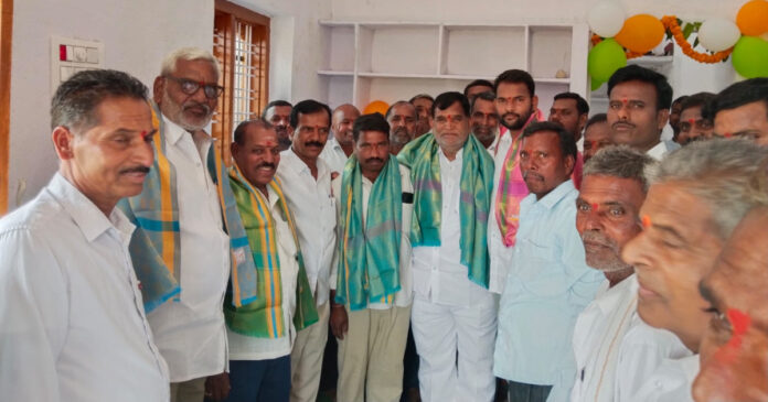 Indiramma's house entrance