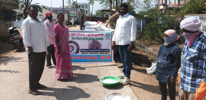 Sarpanch inspects sanitation programs