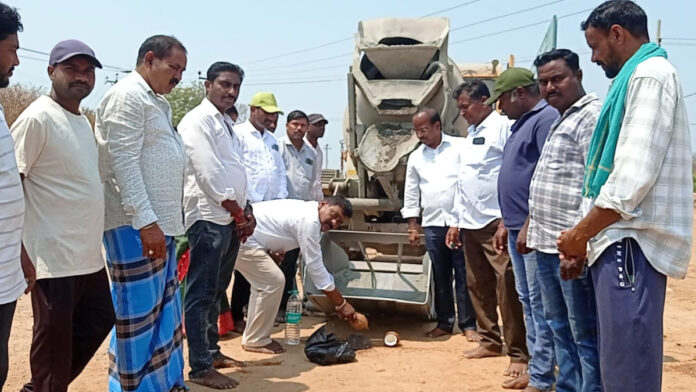 New art for villages with cement roads