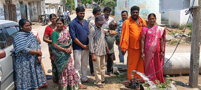 Water problem solved in SC colony